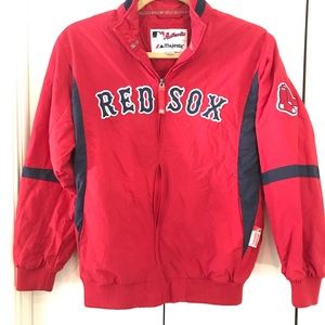 Authentic youth Red Sox warm-up Jacket